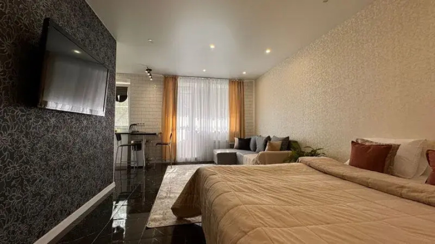 Фотография номера квартиры Апартаменты Как Дома на Добролюбова Рядом с Набережной Федоровского