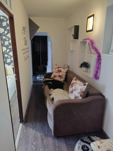 white black apartment