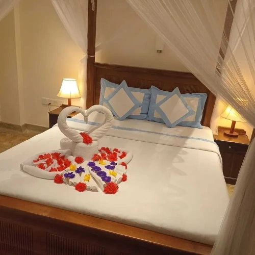 Deluxe Double room with balcony and with garden view