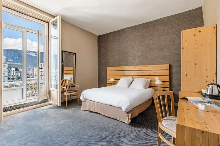 Economy room with balcony
