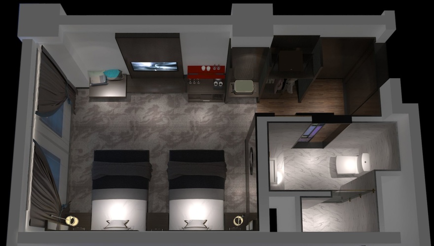 Guest rooms