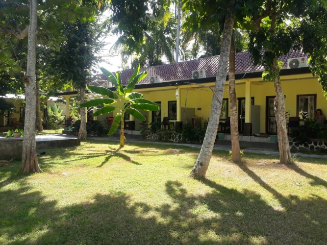 Outside