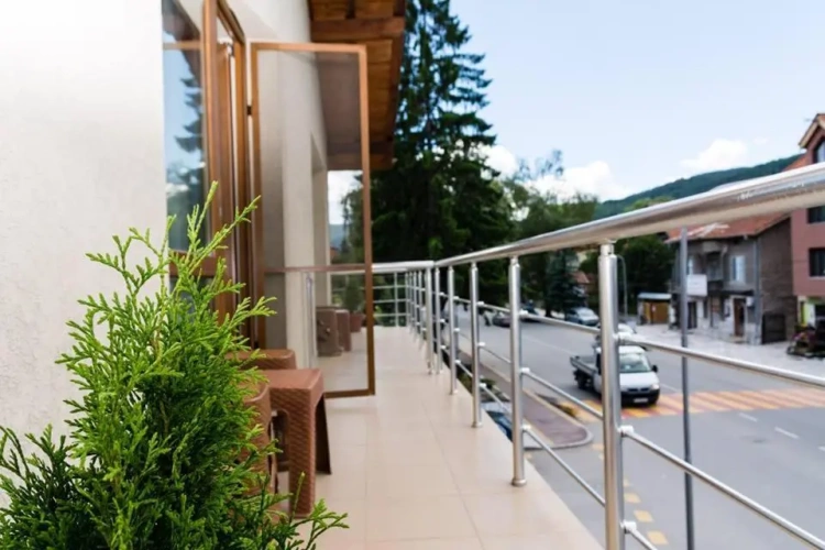 Deluxe Double room with balcony and with view