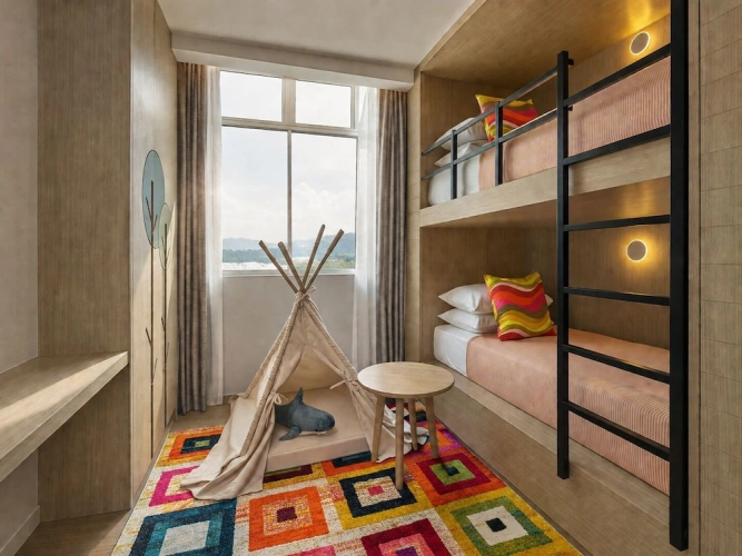 Double Family Apartment with balcony