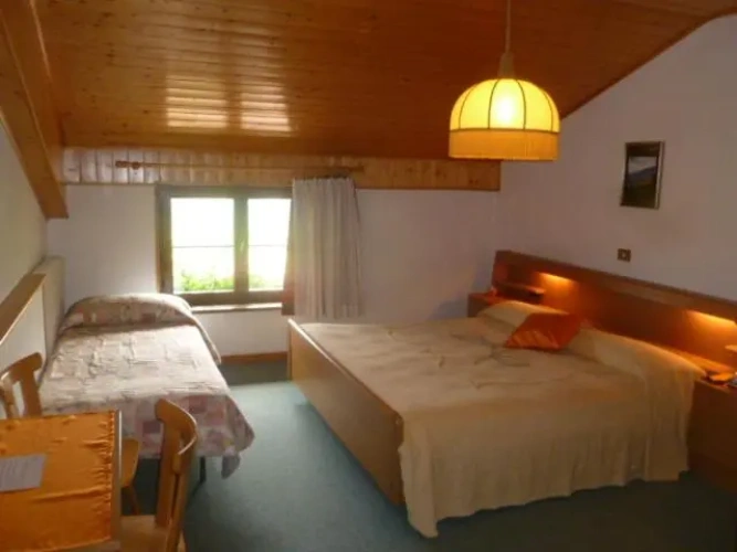 Standard Triple Attic room with mountain view