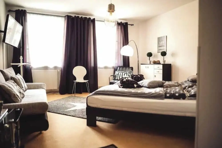 Standard Double room with balcony and with view