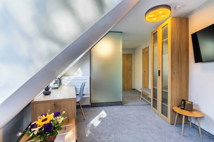 Classic Double room with balcony and with garden view