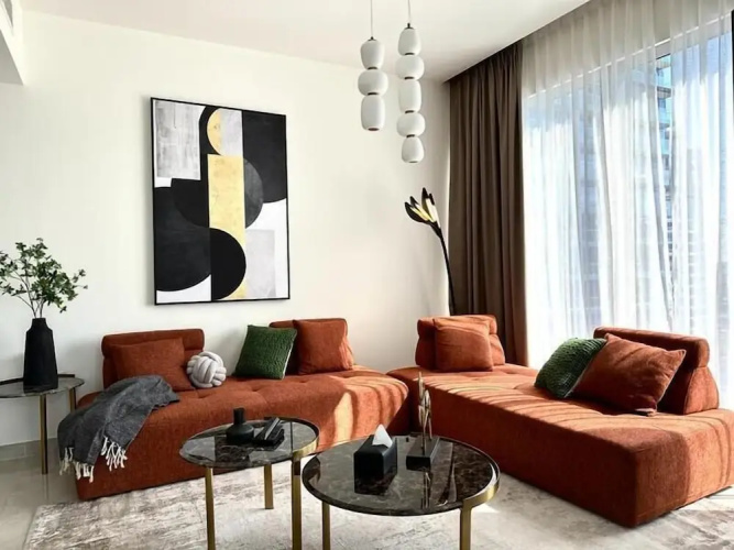 Panoramic 2BR with Marina View