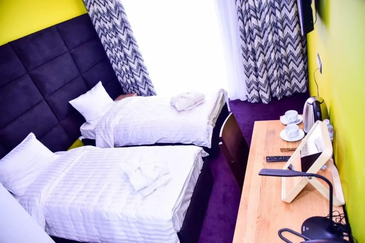 Standard Twin room with mountain view
