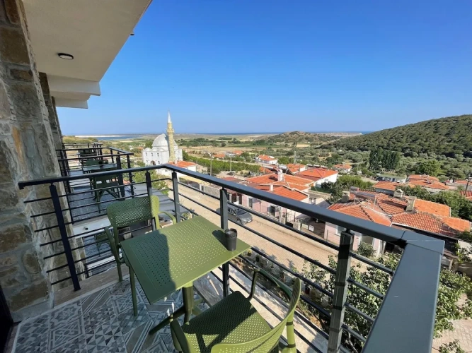 Deluxe Double room with balcony and with sea view