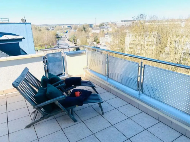 Penthouse in Center - Parking&Terrace