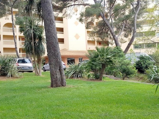 Outside