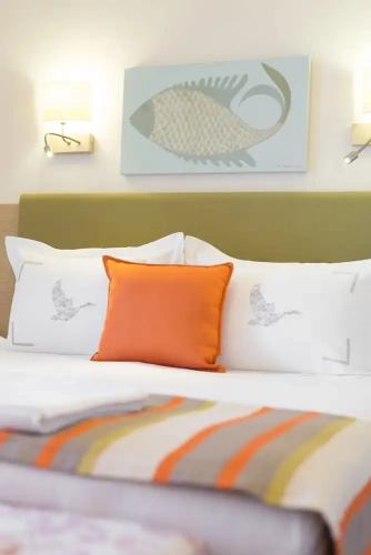 Deluxe Double room with balcony and with sea view