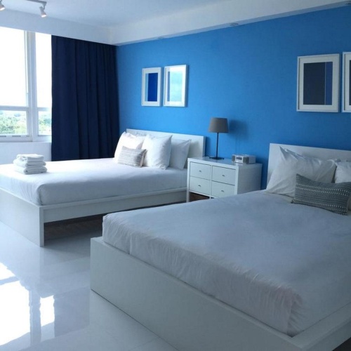 Superior Quadruple room with bay view