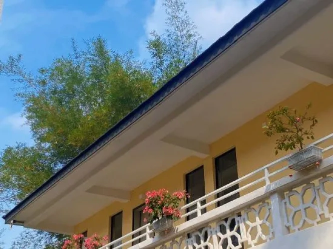 Outside