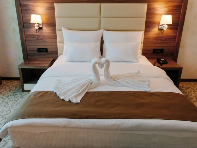 Standard Twin room with view