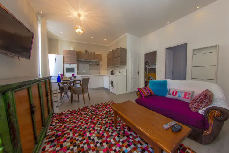 Urban chic Nice, 2 chambres et balcon