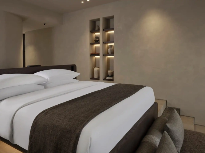 Elite Living Double Suite with garden view