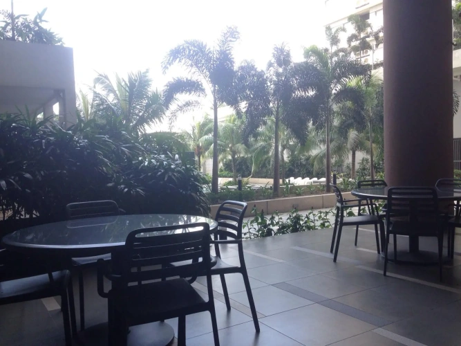 Outside