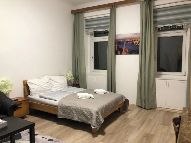 Charming 1BR Apt With Garden Danube