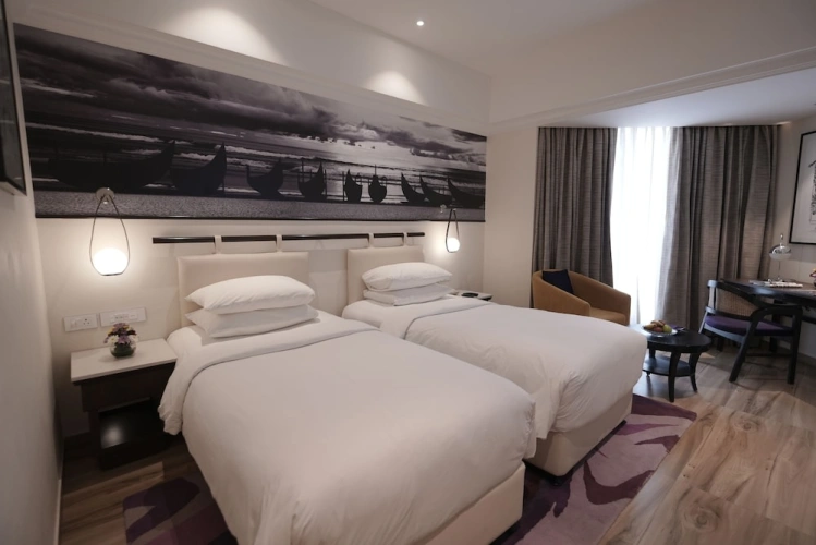 Deluxe Twin room with harbour view