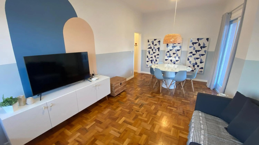 Apartamento encantador em prédio histórico
