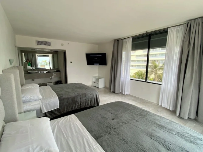 2 Bedrooms Deluxe Double Apartment with sea view