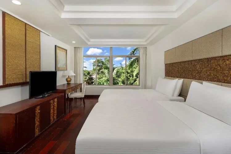 Deluxe Twin room with pool view