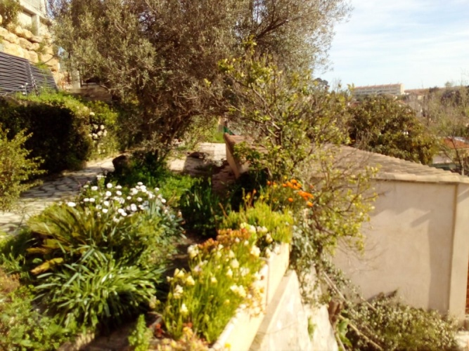 Outside