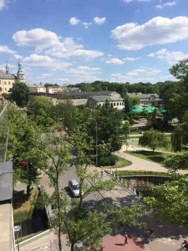 Apartament na Solnej z widokiem