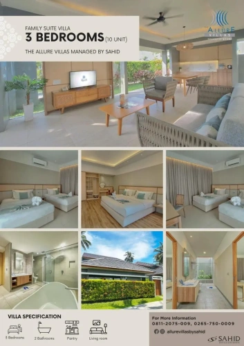 3 Bedrooms Family Villa