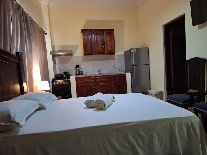 Economy Double Studio with partial ocean view