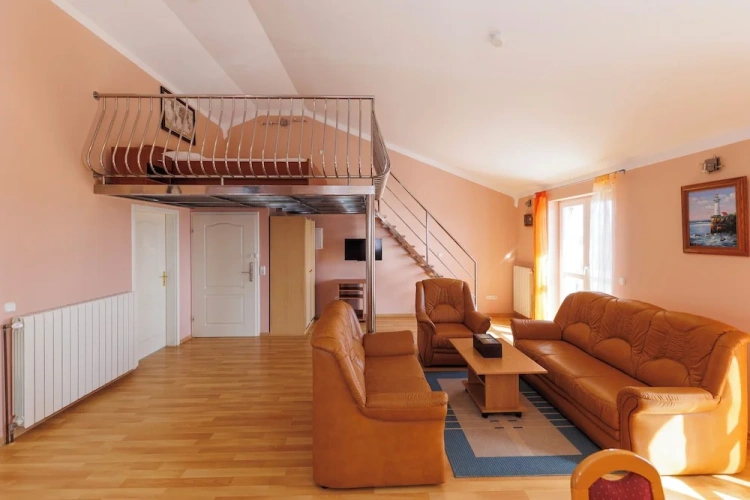 2 Bedrooms Family Apartment with balcony and with sea view