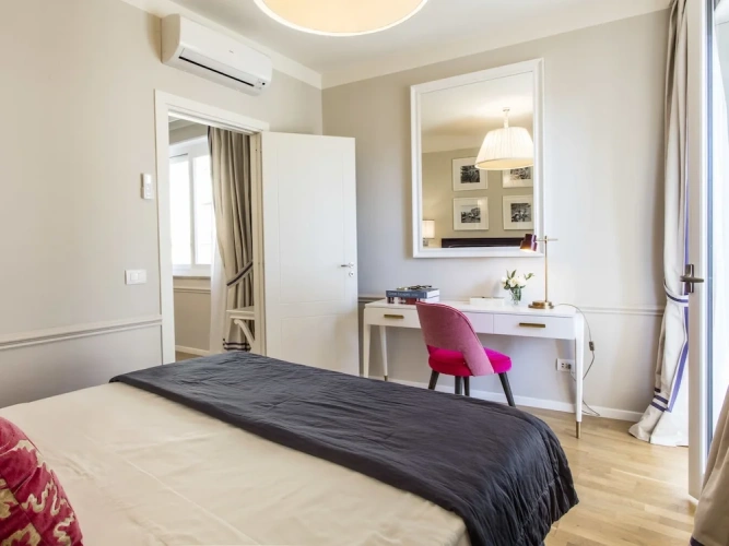 2 Bedrooms Family Apartment with balcony and with sea view