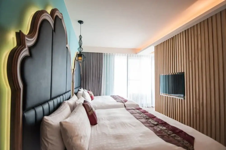 Deluxe Quadruple room with ocean view