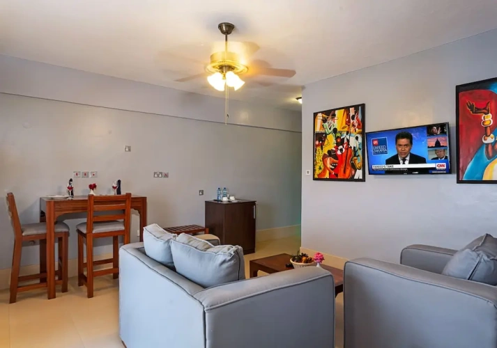 Presidential Suite with balcony and with garden view