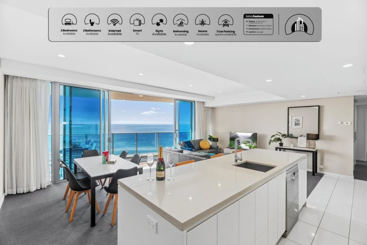 2 Bedrooms Standard room with ocean view