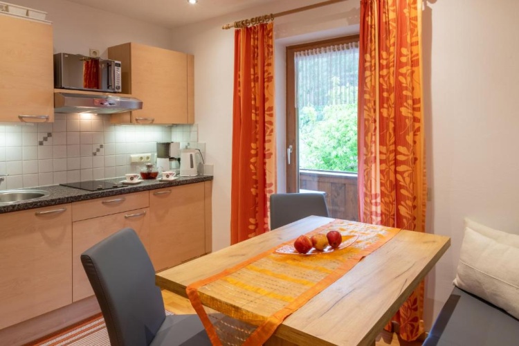 Apartment with balcony and with garden view