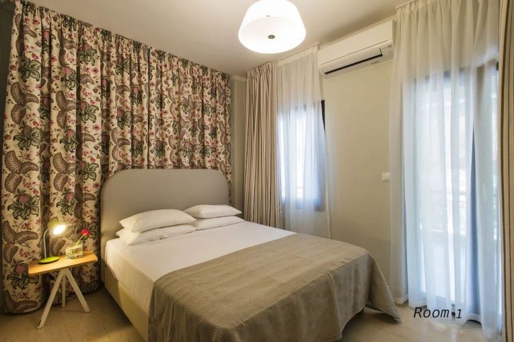 Apartment No. 1 Small Double room with balcony and Hill View