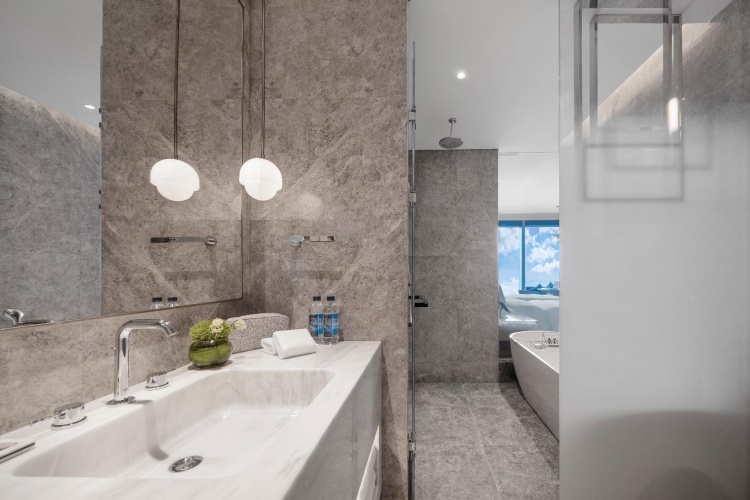 Deluxe Twin room with city view