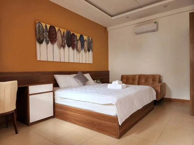 1 Bedroom Standard Double room with city view
