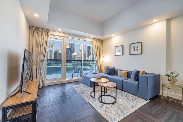 Stylish 1br - Extra Bed With Burj Khalifa View