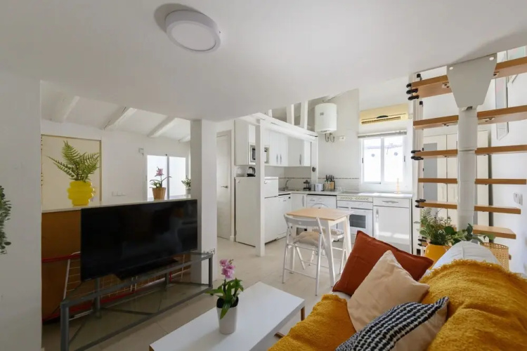 M Svf154 Piso Tipo Loft de 1 Dormitorio en el ce