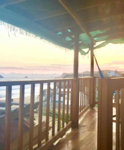 Double Bungalow with balcony and with view