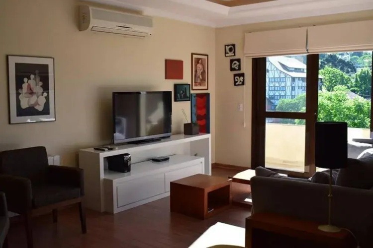 Apartamento Totalmente Equipado no Centro de Gramado