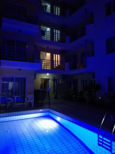 Studio with balcony
