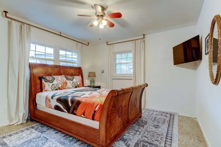 Boho Beach Bliss 2BR Retreat Steps From the Sand
