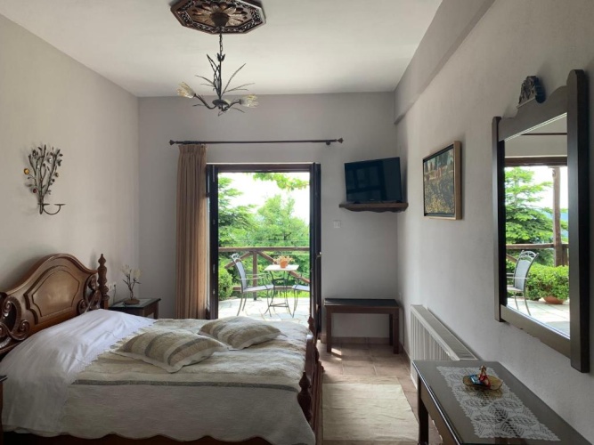 Standard Double room with balcony and with view
