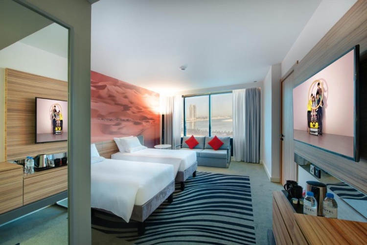 Superior Twin room with Lagoon view