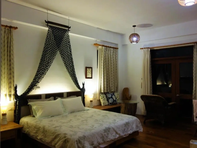 Deluxe Double room with balcony and with sea view